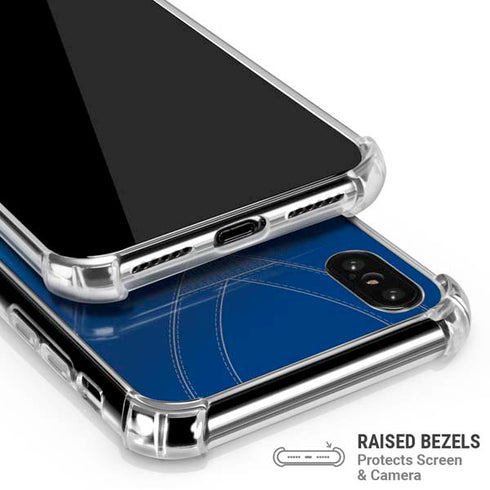 NFL New York Giants Team Jersey iPhone XS Max Clear Case